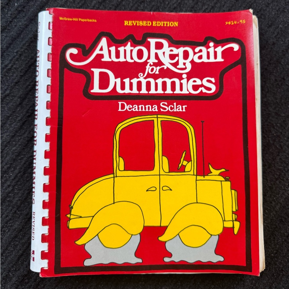 1983 Auto Repair for Dummies Book
